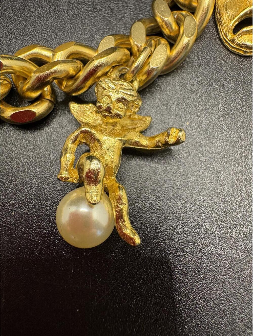 Vintage Gold Tone Charm Bracelet - Picture 4 of 7